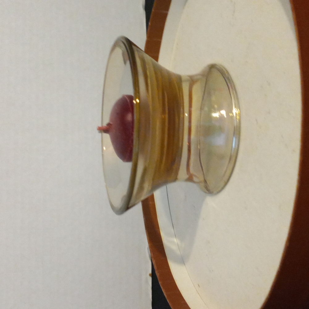 Scented oil candle